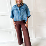 Flowy Square Cape Jacket - Medium