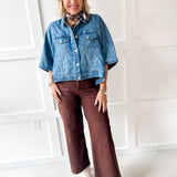 Flowy Square Cape Jacket - Medium