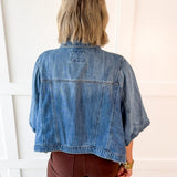 Flowy Square Cape Jacket - Medium