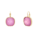 French Wire Earrings - Pink