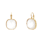 French Wire Earrings - White