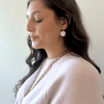 French Wire Earrings - White