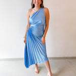 Fresco One Shoulder Maxi Dress