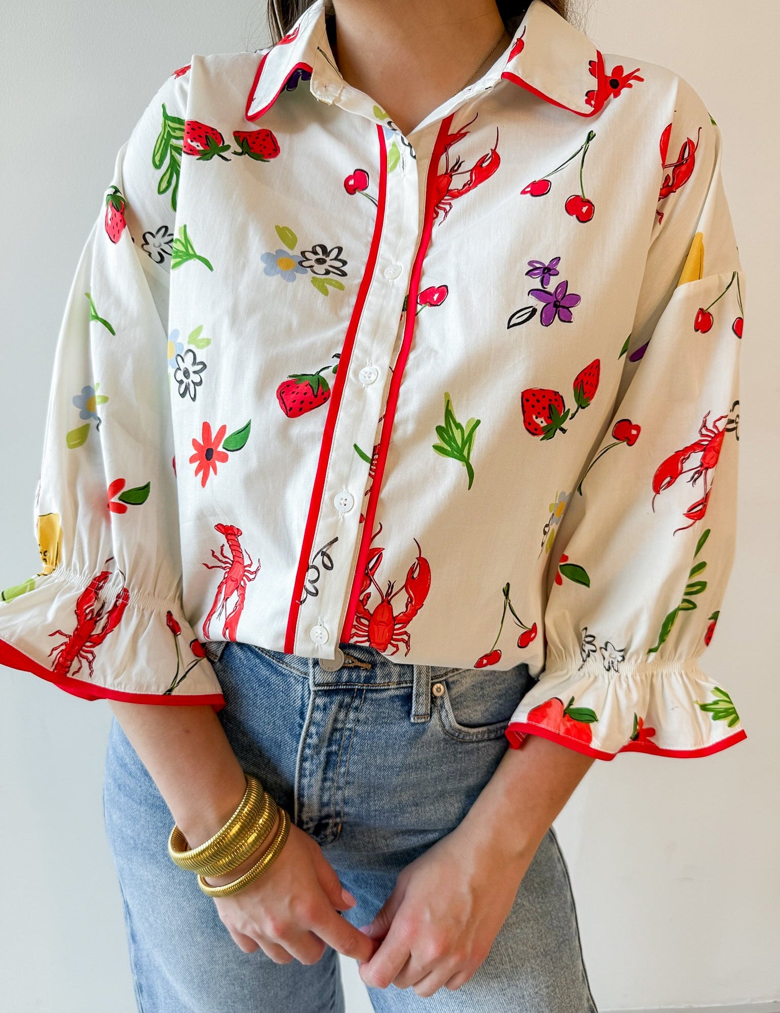 Fruit with Accent Piping Top