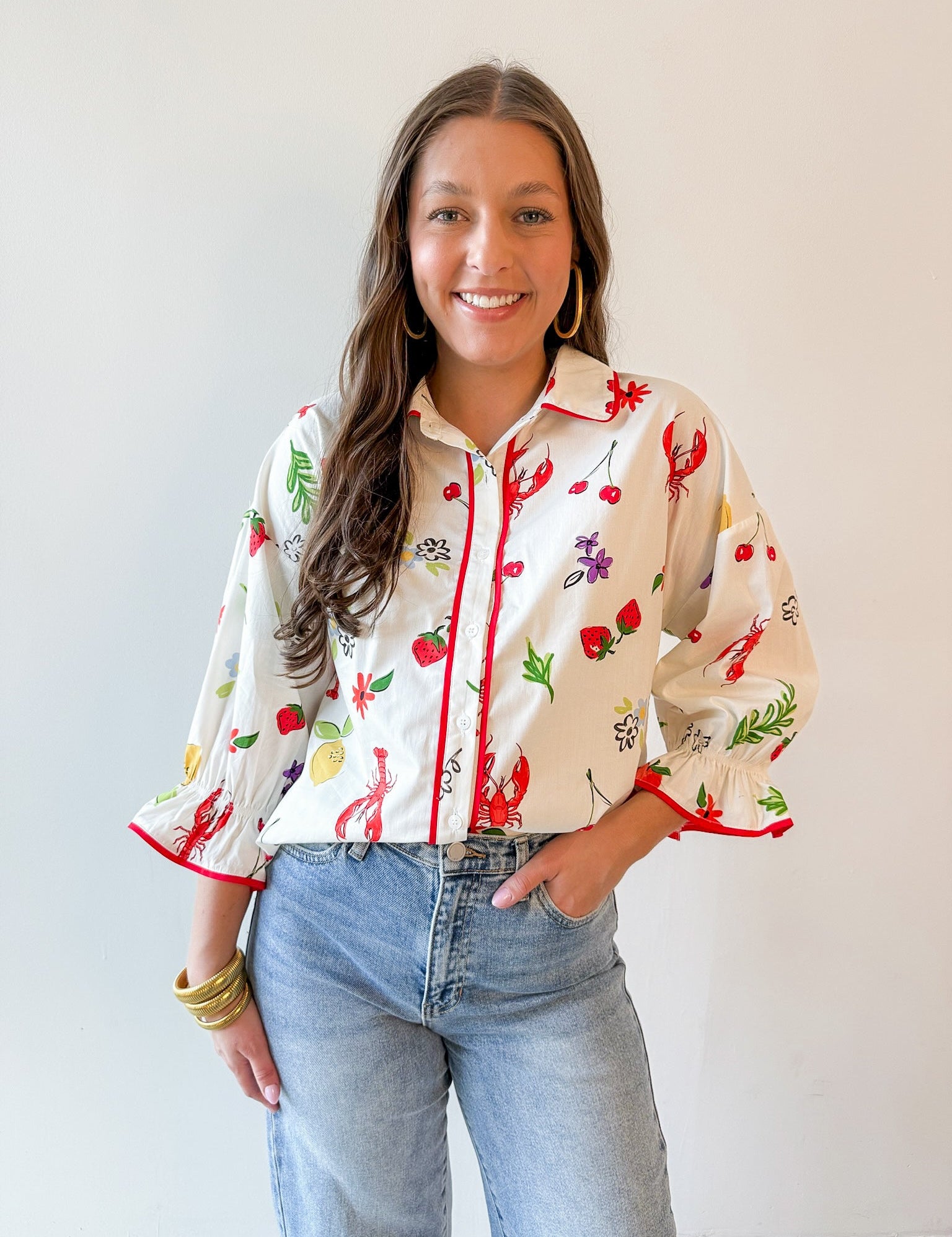 Fruit with Accent Piping Top