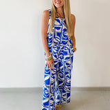 Geo Print Top & Pant Set