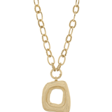 Geometric Pendant Necklace - 55mm