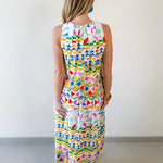 Geometric Top & Skirt Set