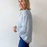 Gingham Bubble Blouse