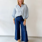 Gingham Bubble Blouse