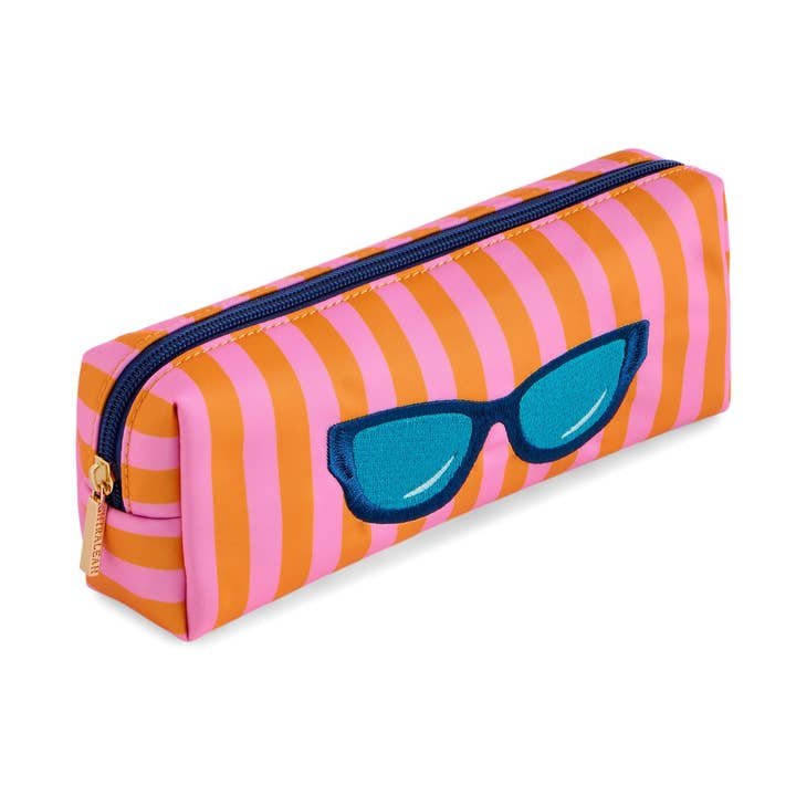 Glasses Zip Pouch Pink