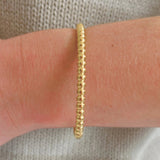 Gold Bead Bangle