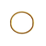 Gold Bead Bangle