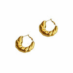 Gold Cornucopia Hoop - 1.5"