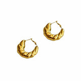 Gold Cornucopia Hoop - 1.5"