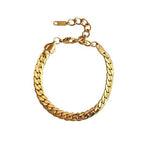 Gold Cuban Link Bracelet