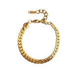 Gold Cuban Link Bracelet