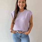 Gold Link Belt - Cream