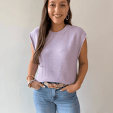 Gold Link Belt - Cream