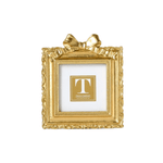 Gold Mini Frame w/Bow