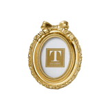 Gold Mini Frame w/Bow