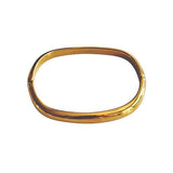 Gold Square Bangle