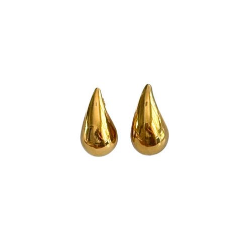 Gold Teardrop Earring