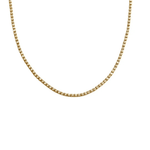 Gold Tennis Necklace