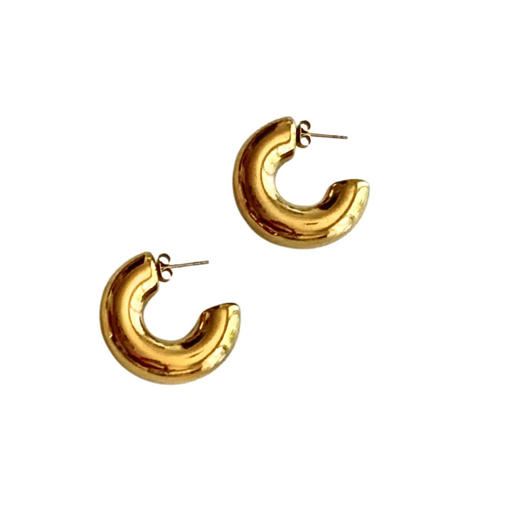 Gold Tube Hoop