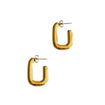 Gold U - Shape Half Hoop