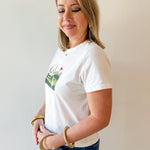Golf Cart Embroidered Knit Tee