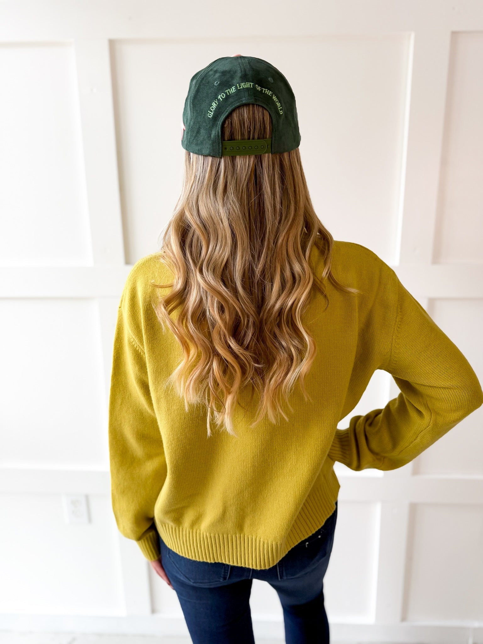 Half Zip Turtleneck Sweater - Lime
