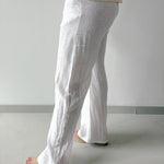 Hallie Classic White Pants