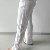 Hallie Classic White Pants