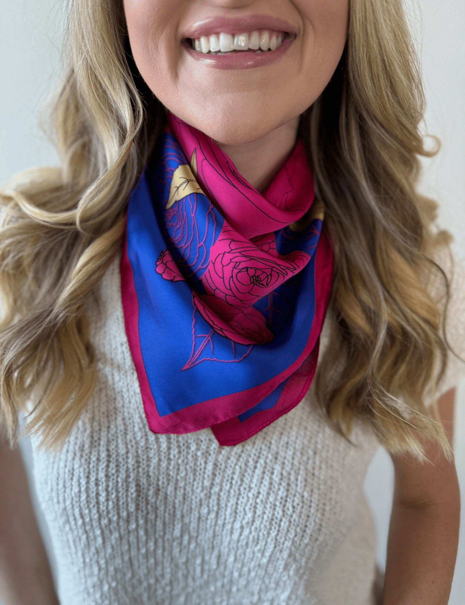 Hallie Floral Scarf