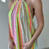 Halter Neck Maxi Dress