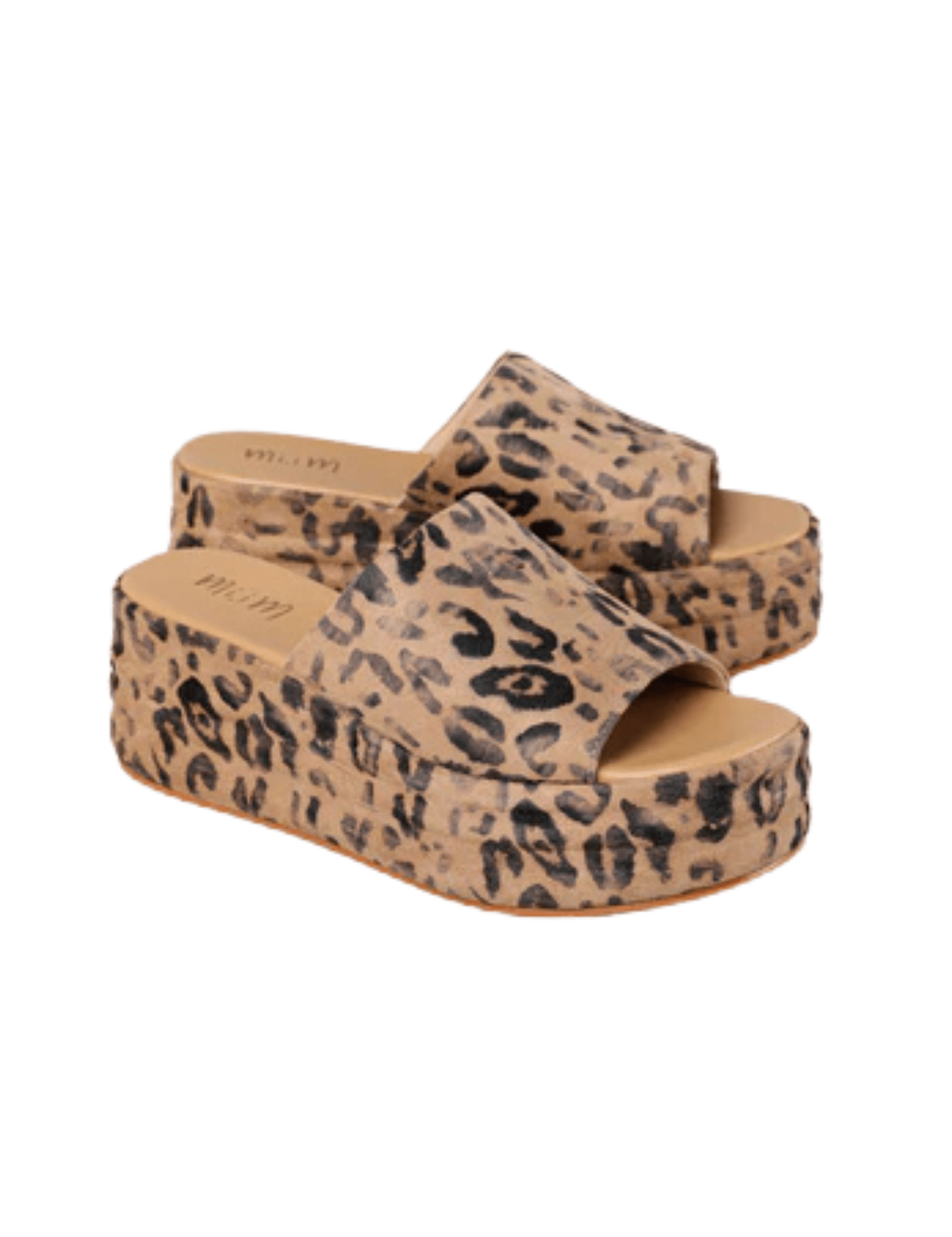 Harbour Leopard Print Wedge Heel