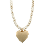 Heart Rope Necklace