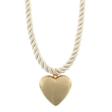 Heart Rope Necklace