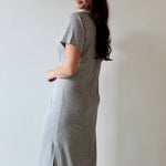 Heather Grey Maxi Dress