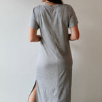 Heather Grey Maxi Dress