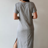 Heather Grey Maxi Dress