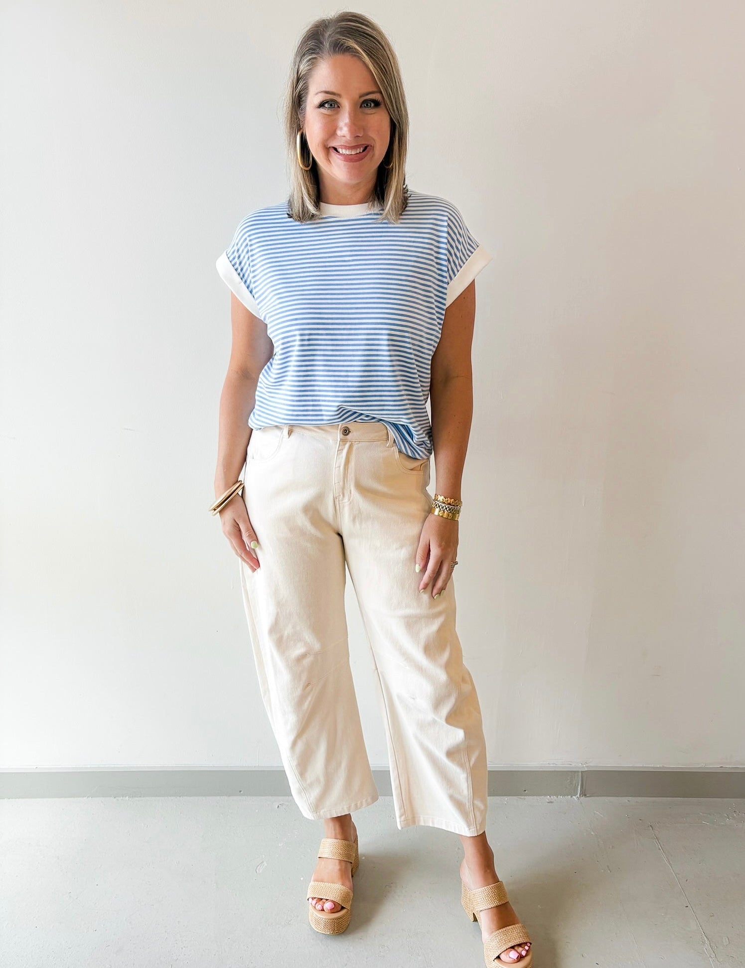Heavy Twill Barrel Pant