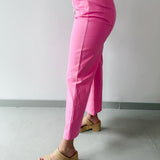 High Rise Seamed Crop Pants