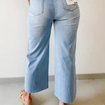 High Rise Wide Leg Crop Jean