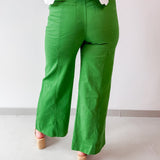 High Rise Wide Leg Pants