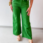 High Rise Wide Leg Pants