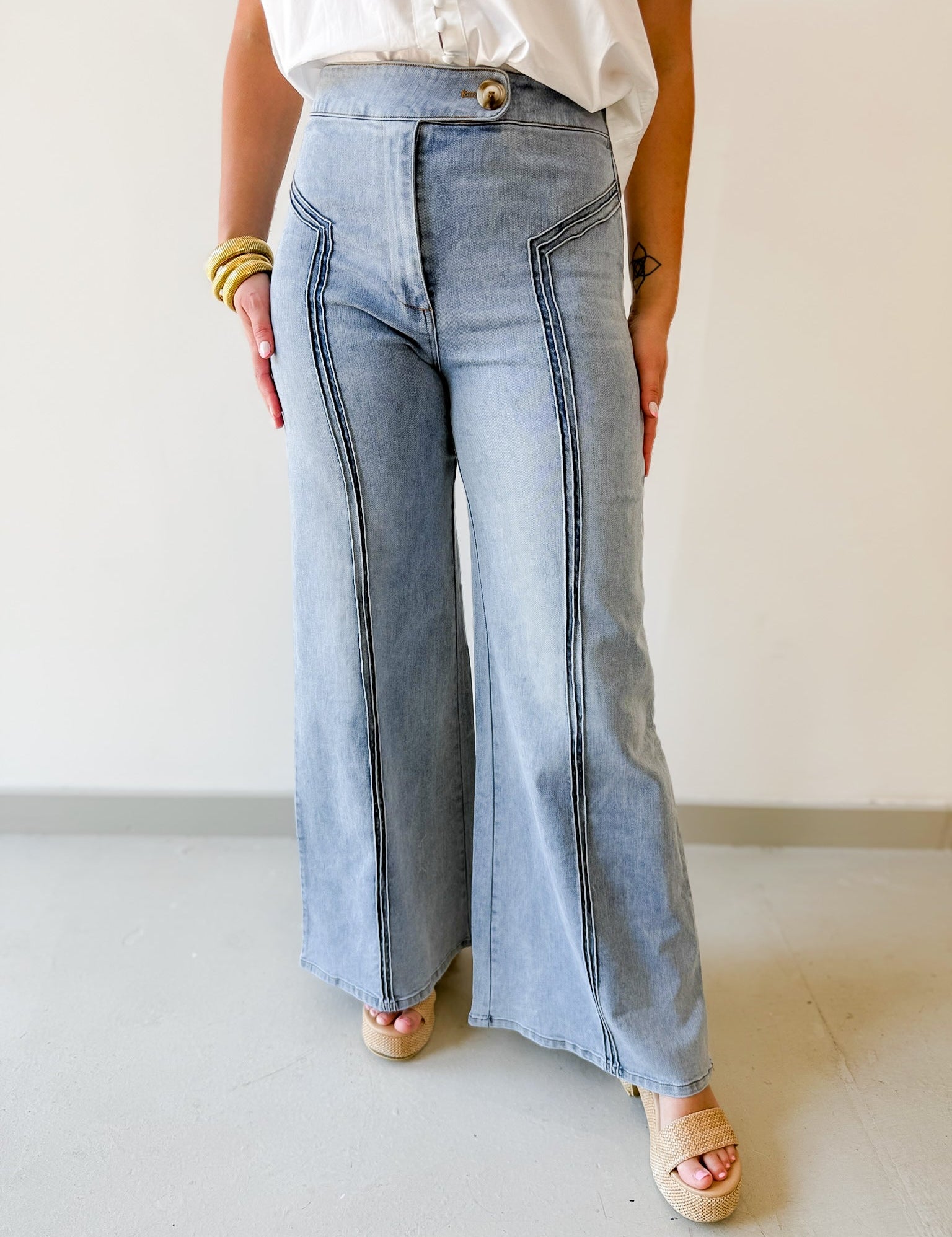 High Waist Denim Jean