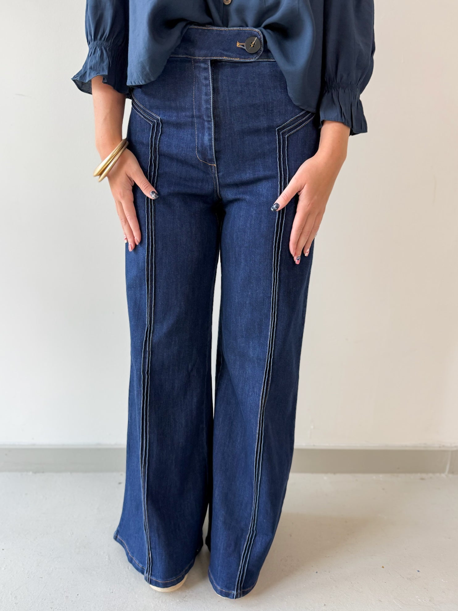 High Waist Denim Jean