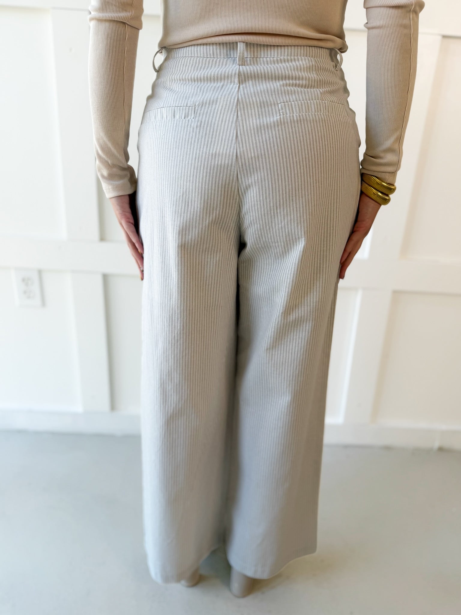 High Waist Wide Leg Pants